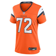Garett Bolles Denver Broncos Women's Team Game Jersey - Orange for sale