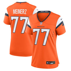 Quinn Meinerz Denver Broncos Women's Team Game Jersey - Orange cheap