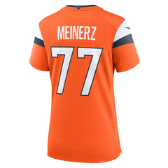 Quinn Meinerz Denver Broncos Women's Team Game Jersey - Orange cheap