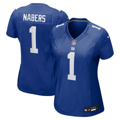 Malik Nabers New York Giants Women's Game Jersey - Royal online