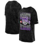 Sacramento Kings Old School Sport Vintage Wash T-Shirt - Black shop
