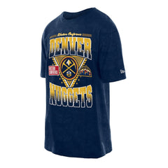 Denver Nuggets Old School Sport Vintage Wash T-Shirt sale - Navy online