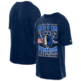 Dallas Mavericks Boxy Old School Sport Vintage Wash T-Shirt sale - Navy cheap