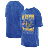 Golden State Warriors Boxy Old School Sport Vintage Wash T-Shirt sale - Royal sale