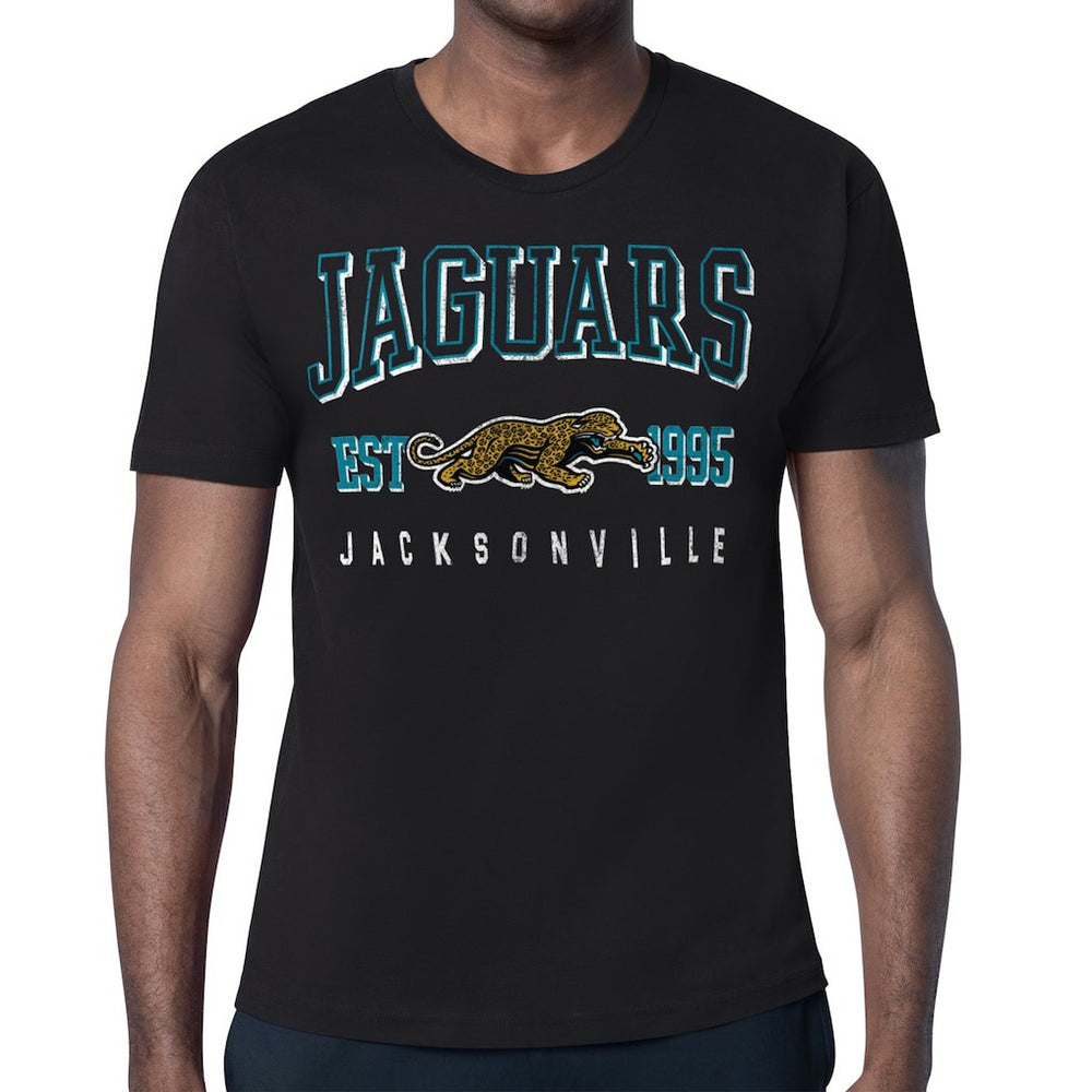 Jacksonville Jaguars Starter Retro Team Logo T-Shirt - Black outlet