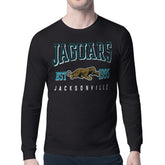 Jacksonville Jaguars Starter Retro Team Logo Long Sleeve T-Shirt - Black sale