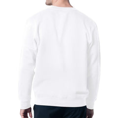 Jacksonville Jaguars Starter Retro Team Logo Pullover Sweatshirt - White for sale