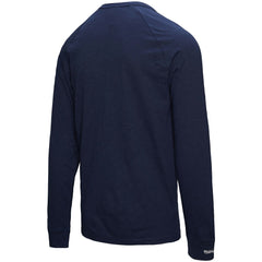 Milwaukee Brewers Arched Logo Slub Long Sleeve T-Shirt Navy
