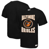 Baltimore Orioles Arched Logo Slub T-Shirt Black