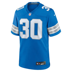 Khalil Dorsey Detroit Lions Team Game Jersey - Blue on sale