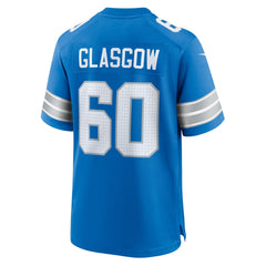 Graham Glasgow Detroit Lions Team Game Jersey - Blue for sale