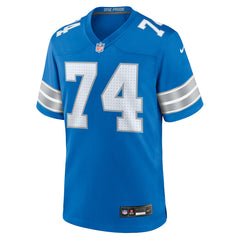 Kayode Awosika Detroit Lions Team Game Jersey - Blue outlet