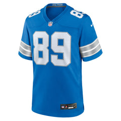 Brock Wright Detroit Lions Team Game Jersey - Blue on sale