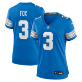 Jack Fox Detroit Lions Women's Team Game Jersey - Blue sale