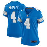 Emmanuel Moseley Detroit Lions Women's Team Game Jersey - Blue on sale