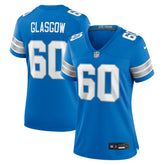 Graham Glasgow Detroit Lions Women's Team Game Jersey - Blue for sale