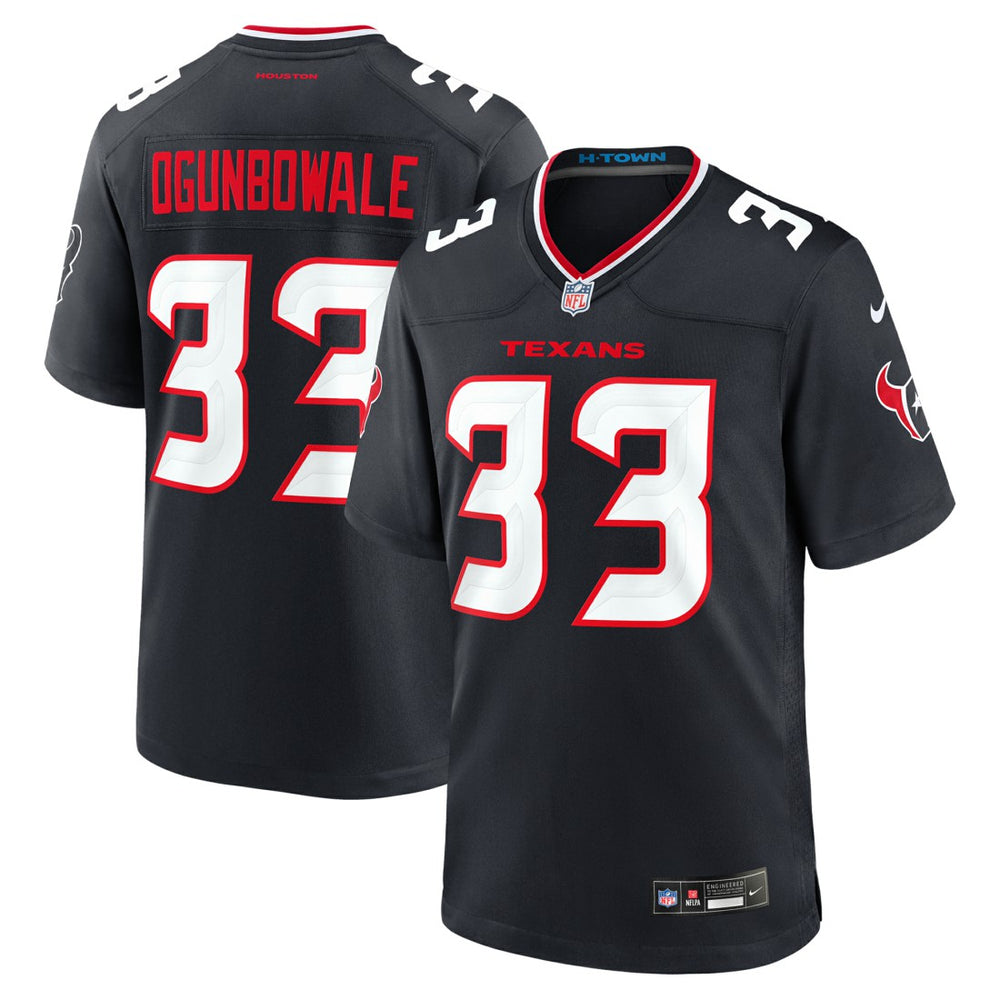 Dare Ogunbowale Houston Texans Team Game Jersey - Navy sale