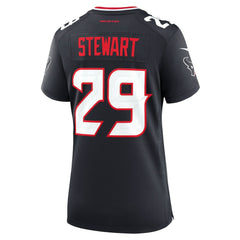 M.J. Stewart Houston Texans Women's Team Game Jersey - Navy outlet