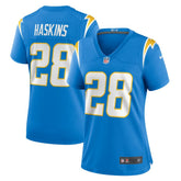 Hassan Haskins Los Angeles Chargers Women's Game Jersey - Powder Blue cheap