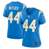Scott Matlock Los Angeles Chargers Women's Game Jersey - Powder Blue for sale