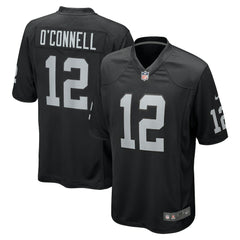 Aidan O'Connell Las Vegas Raiders Team Game Jersey - Black for sale