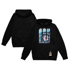 Atlanta Braves Sidewalk Sketch Pullover Hoodie Black