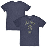 Club America 1863FC Team Arch Vintage Tri-Blend T-Shirt - Navy for sale