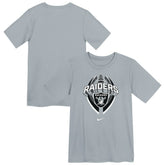 Las Vegas Raiders Preschool Icon Legend Dri-FIT T-Shirt - Gray cheap