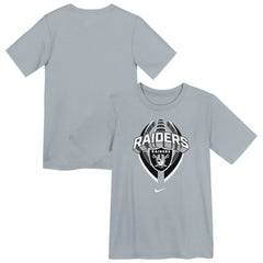 Las Vegas Raiders Preschool Icon Legend Dri-FIT T-Shirt - Gray cheap