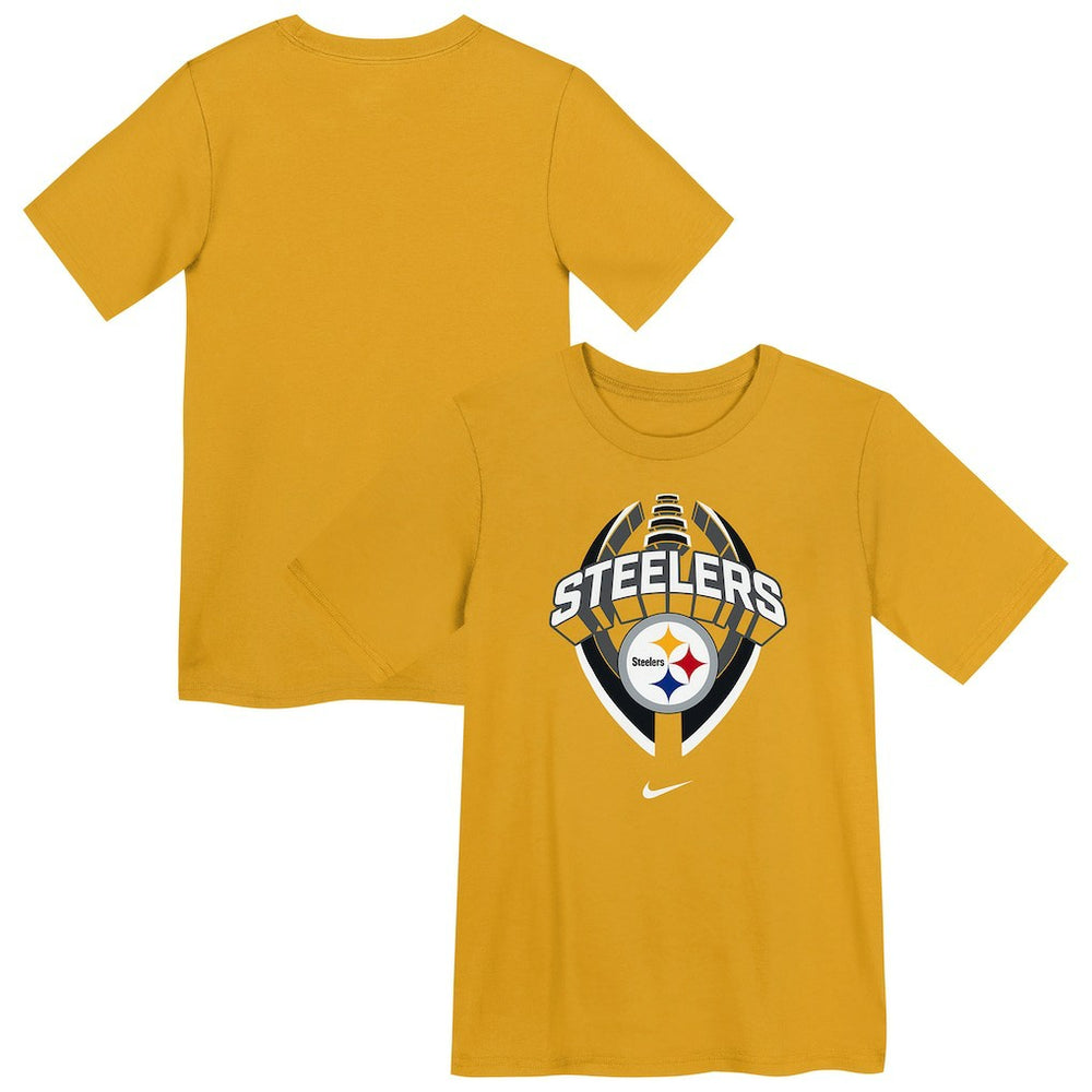 Pittsburgh Steelers Preschool Icon Legend Dri-FIT T-Shirt - Gold for sale