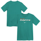 Miami Dolphins Preschool Wordmark T-Shirt - Aqua discount