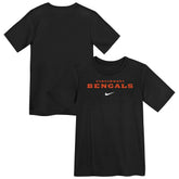 Cincinnati Bengals Preschool Wordmark T-Shirt - Black on sale