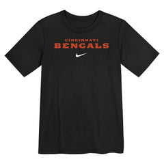 Cincinnati Bengals Preschool Wordmark T-Shirt - Black on sale