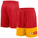 Kansas City Chiefs Big & Tall Best of the Best Performance Shorts - Red/Gold outlet