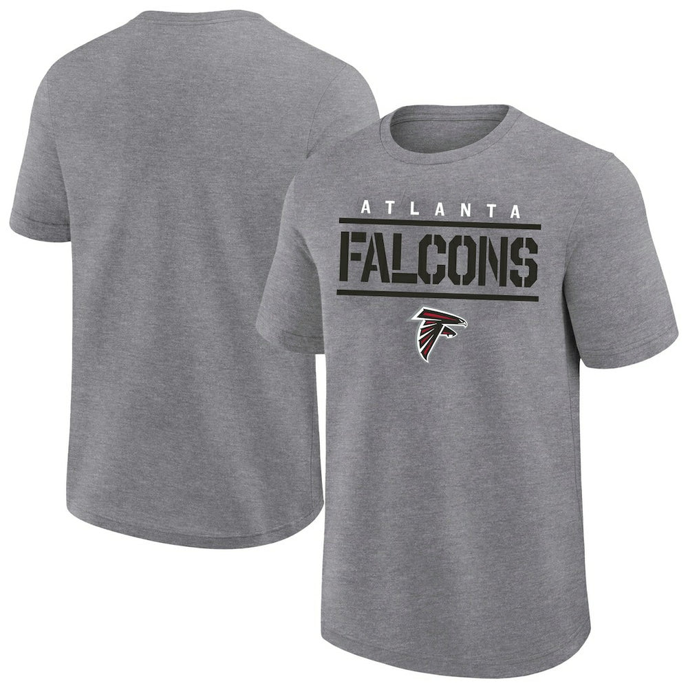 Atlanta Falcons Big & Tall Top Notch T-Shirt - Heather Gray for sale