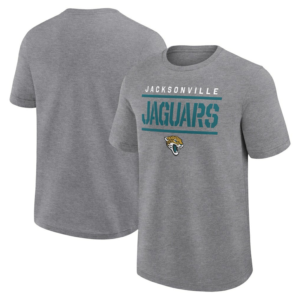Jacksonville Jaguars Big & Tall Top Notch T-Shirt - Heather Gray on sale