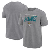 Jacksonville Jaguars Big & Tall Top Notch T-Shirt - Heather Gray on sale