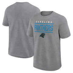 Carolina Panthers Big & Tall Top Notch T-Shirt - Heather Gray on sale