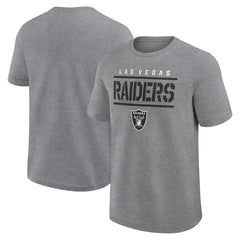 Las Vegas Raiders Big & Tall Top Notch T-Shirt - Heather Gray for sale