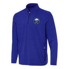 Buffalo Sabres Antigua Perilous Quarter-Zip Sweatshirt - Royal Sweatshirts