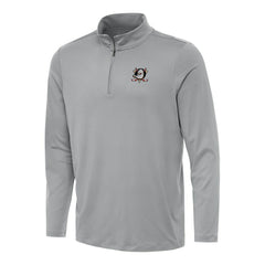 Anaheim Ducks Antigua Reprocess Quarter-Zip Top - Gray Tops