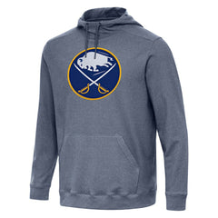 Buffalo Sabres Antigua Cloud Pullover Hoodie - Heather Navy Hoodies