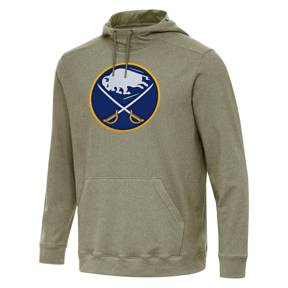 Buffalo Sabres Antigua Cloud Pullover Hoodie - Olive Hoodies