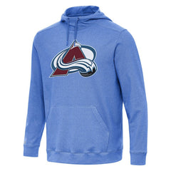 Colorado Avalanche Antigua Cloud Pullover Hoodie - Heather Royal Hoodies