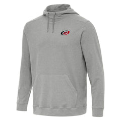 Carolina Hurricanes Antigua Cloud Pullover Hoodie - Heather Gray Hoodies