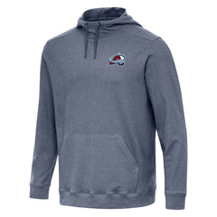 Colorado Avalanche Antigua Cloud Pullover Hoodie - Heather Navy Hoodies