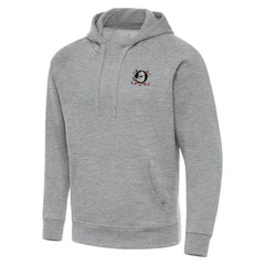 Anaheim Ducks Antigua Big & Tall Victory Pullover Hoodie - Heather Gray Hoodies