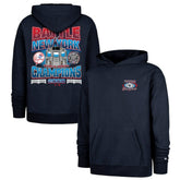 New York Yankees 2000 World Series Champions Showcase Backer Pullover Hoodie Navy