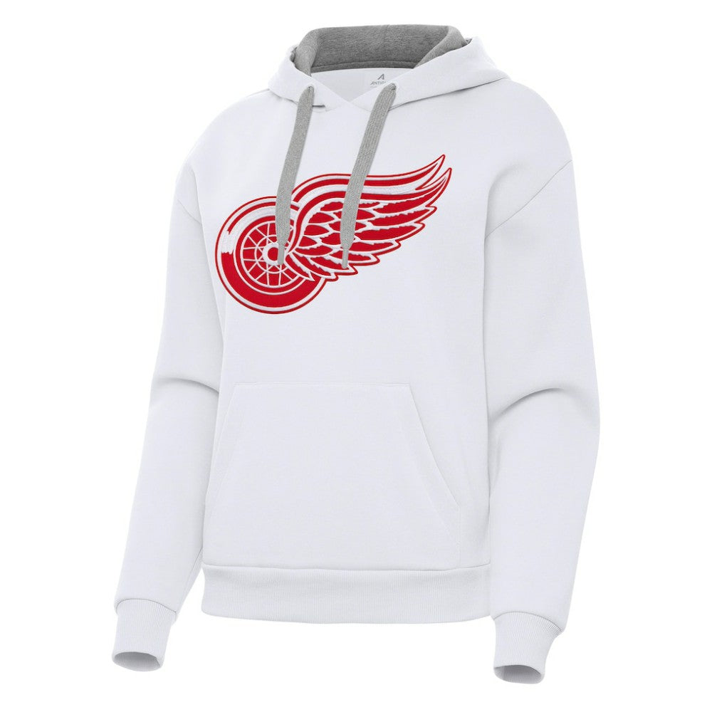 Detroit Red Wings Antigua Women's Victory Pullover Hoodie - White Hoodies