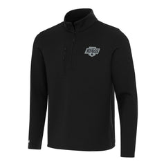 Los Angeles Kings Antigua Insider Quarter-Zip Top - Black Tops